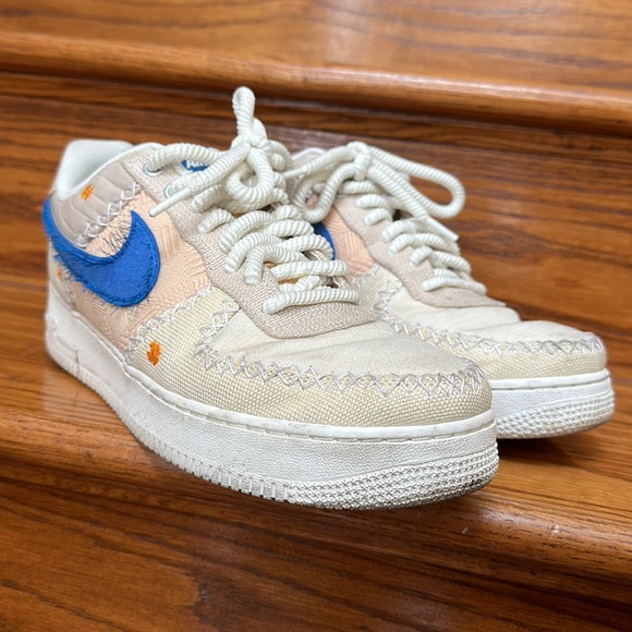 Nike Air Force 1 '07 Premium Los Angeles embroidered canvas sneakers - Picture 4 of 7